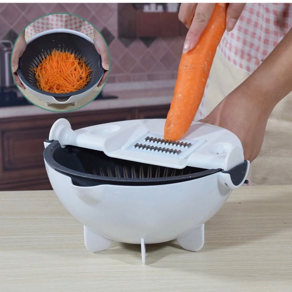 Vegetable chopper food grater new Vegetable chopper and strainer 9in 1 chopper - Picture 3 of 13
